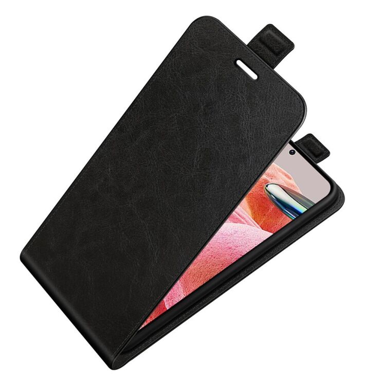Чохол Deexe Flip Case для Xiaomi Redmi Note 12 - Black: фото 3 з 7