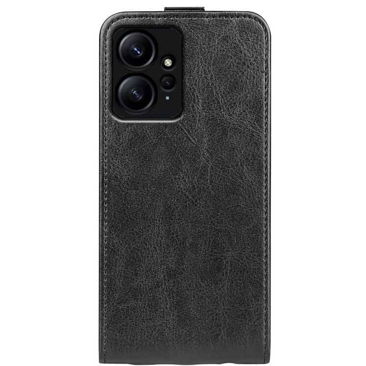 Чохол Deexe Flip Case для Xiaomi Redmi Note 12 - Black: фото 6 з 7