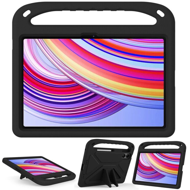 Чехол Deexe KickStand Cover для Xiaomi Redmi Pad Pro - Black: фото 2 из 7