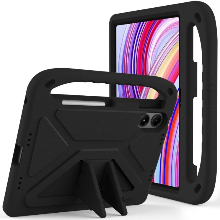 Чехол Deexe KickStand Cover для Xiaomi Redmi Pad Pro - Black: фото 1 из 7