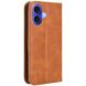 Чехол Deexe Retro Style для Apple iPhone 16 - Brown (366449Z). Фото 6 из 8