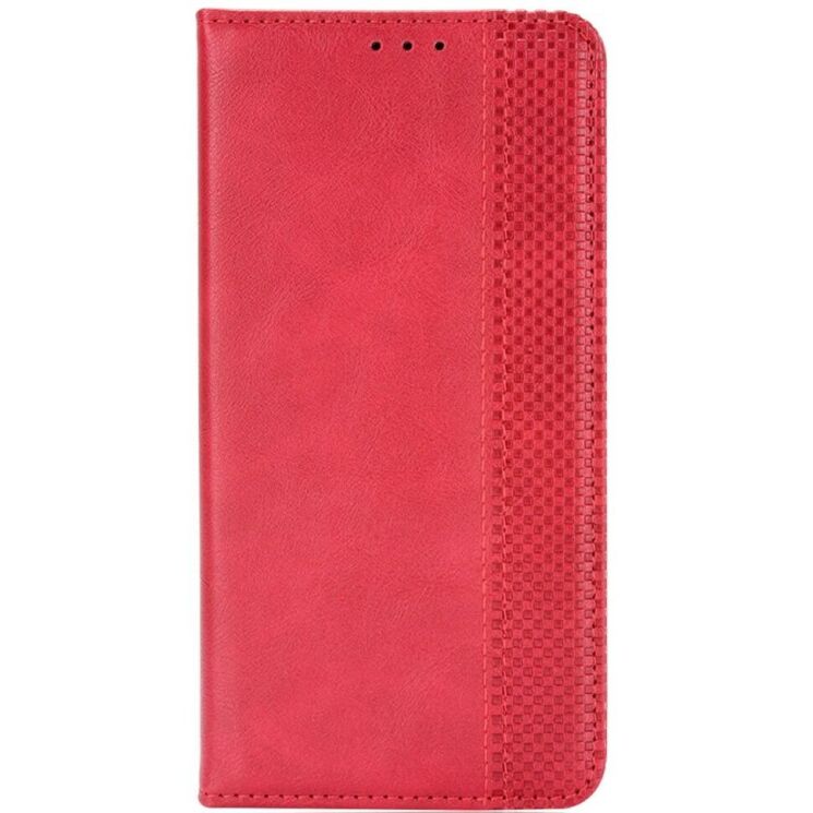 Чехол Deexe Retro Style для Blackview Color 8 / Oscal Modern 8 - Red: фото 5 из 7