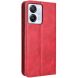 Чехол Deexe Retro Style для Blackview Color 8 / Oscal Modern 8 - Red (378002R). Фото 6 из 7