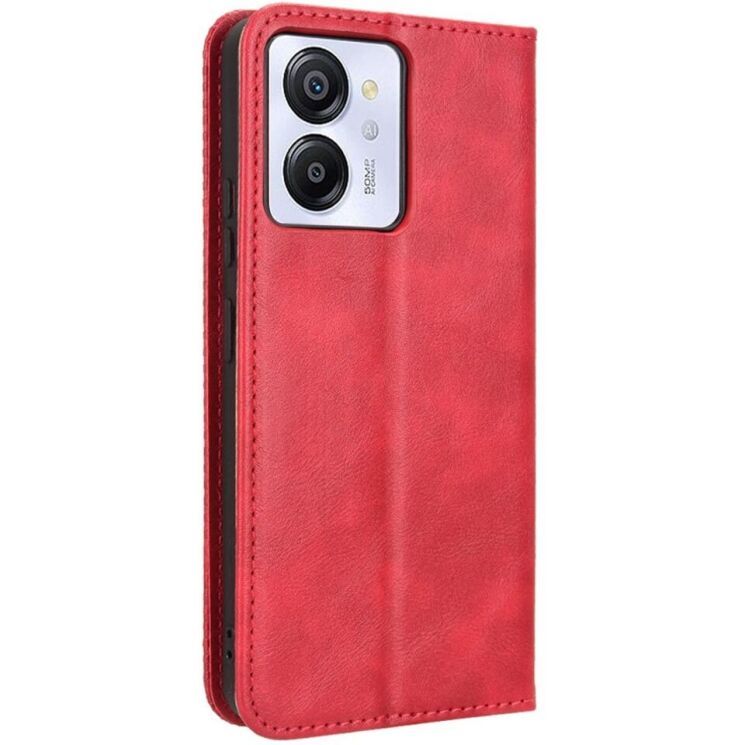 Чехол Deexe Retro Style для Blackview Color 8 / Oscal Modern 8 - Red: фото 6 из 7