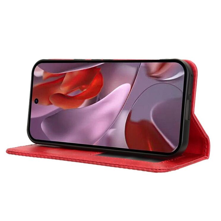 Чехол Deexe Retro Style для Google Pixel 9a - Red: фото 3 из 7