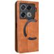 Чехол Deexe Retro Style для Infinix GT 20 Pro - Brown (356003Z). Фото 5 из 7