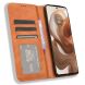 Чехол Deexe Retro Style для Motorola Edge 50 Ultra - Brown (354011Z). Фото 2 из 7