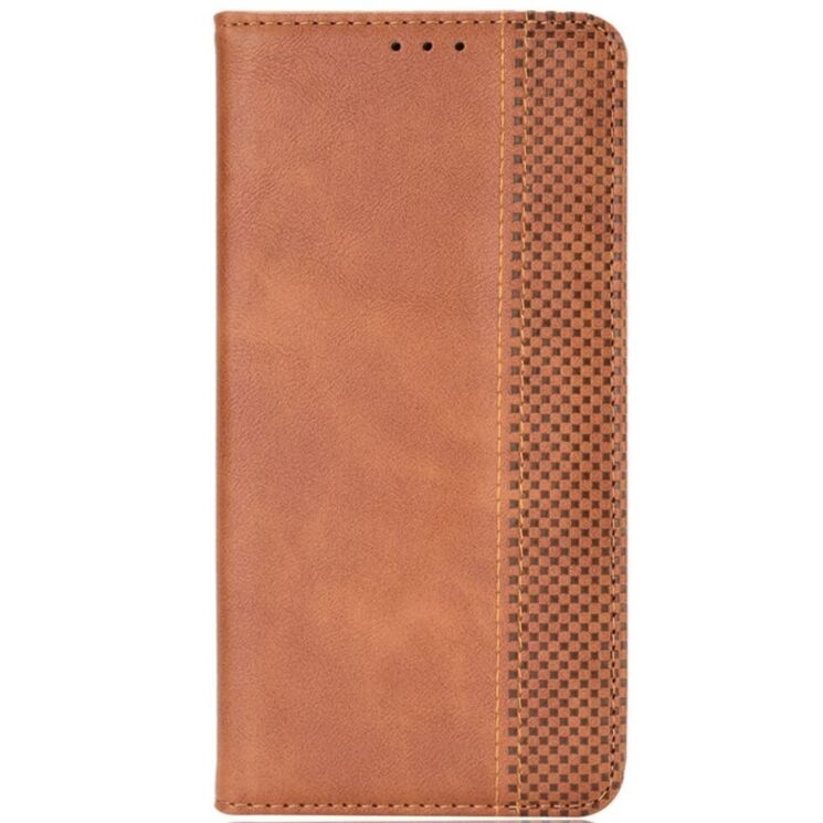Чехол Deexe Retro Style для Motorola Edge 50 Ultra - Brown: фото 5 из 7