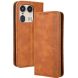 Чехол Deexe Retro Style для Motorola Edge 50 Ultra - Brown (354011Z). Фото 1 из 7