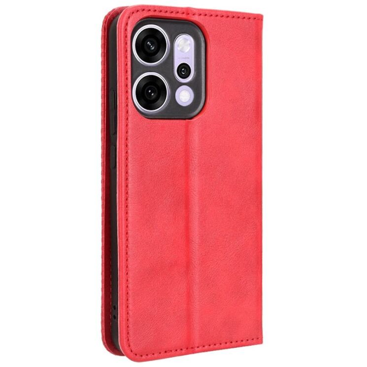 Чохол Deexe Retro Style для OPPO Reno 14 5G - Red: фото 8 з 19