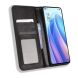 Чохол Deexe Retro Style для OPPO Reno 7 Pro - Black (295617B). Фото 4 з 7