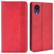 Чехол Deexe Retro Style для Samsung Galaxy A03 Core (A032) - Red (293531R). Фото 2 из 9