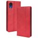 Чехол Deexe Retro Style для Samsung Galaxy A03 Core (A032) - Red (293531R). Фото 1 из 9