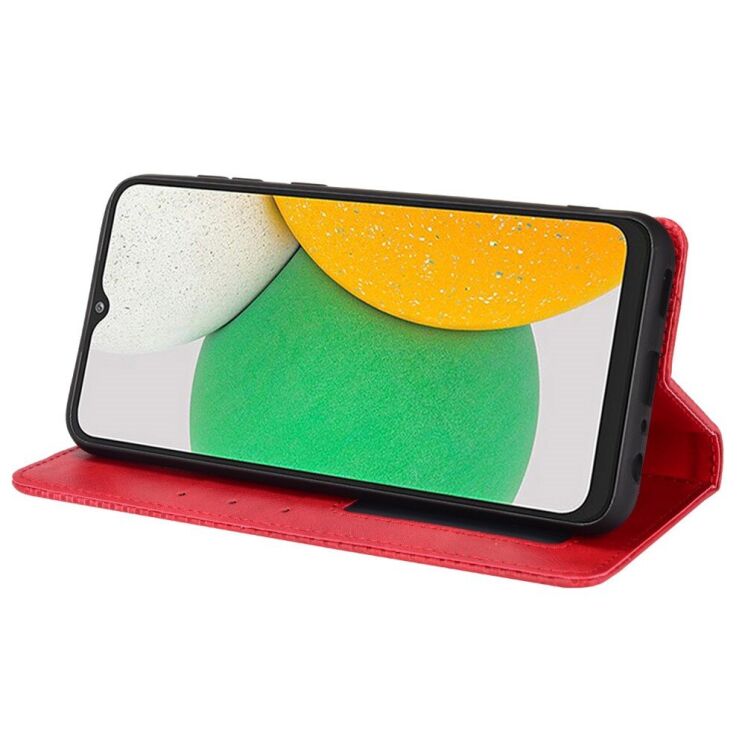 Чехол Deexe Retro Style для Samsung Galaxy A03 Core (A032) - Red: фото 7 из 9