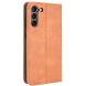 Чехол Deexe Retro Style для Samsung Galaxy S21 FE (G990) - Brown (230626Z). Фото 4 из 11