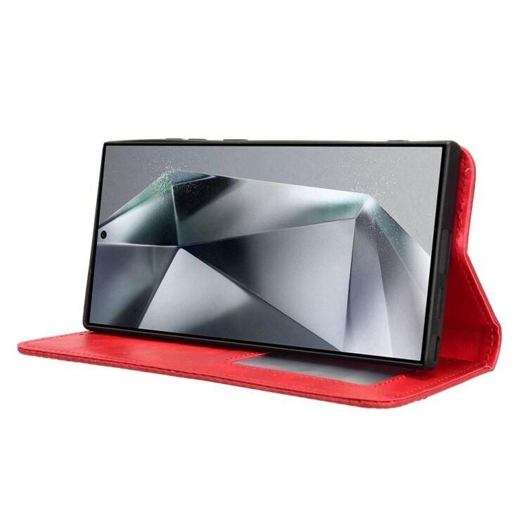 Чехол Deexe Retro Style для Samsung Galaxy S23 Ultra (S918) - Red: фото 3 из 7