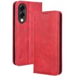 Чехол Deexe Retro Style для Samsung Galaxy S25 Edge (S937) - Red (377510R)