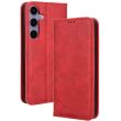 Чехол Deexe Retro Style для Samsung Galaxy S25 Plus (S936) - Red (376025R)