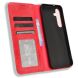 Чехол Deexe Retro Style для Samsung Galaxy S25 Plus (S936) - Red (376025R). Фото 4 из 7