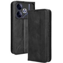 Чехол Deexe Retro Style для TECNO Pova 6 - Black: фото 1 из 7