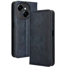 Чехол Deexe Retro Style для TECNO Spark Go 1 - Blue: фото 1 из 7