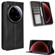 Чохол Deexe Retro Style для Xiaomi 15 Ultra - Black (377344B)