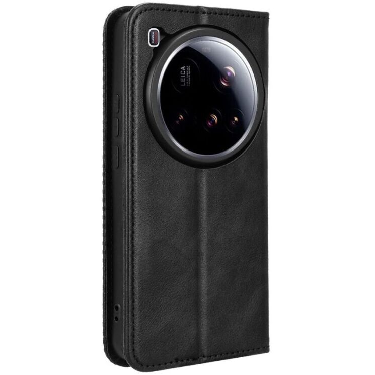 Чохол Deexe Retro Style для Xiaomi 15 Ultra - Black: фото 7 з 18