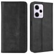 Чохол Deexe Retro Style для Xiaomi Redmi Note 12 Pro 5G / Poco X5 Pro - Black (311912B)