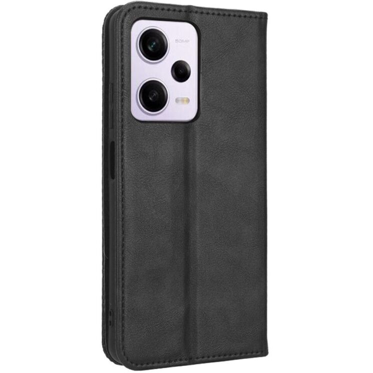 Чохол Deexe Retro Style для Xiaomi Redmi Note 12 Pro 5G / Poco X5 Pro - Black: фото 6 з 7