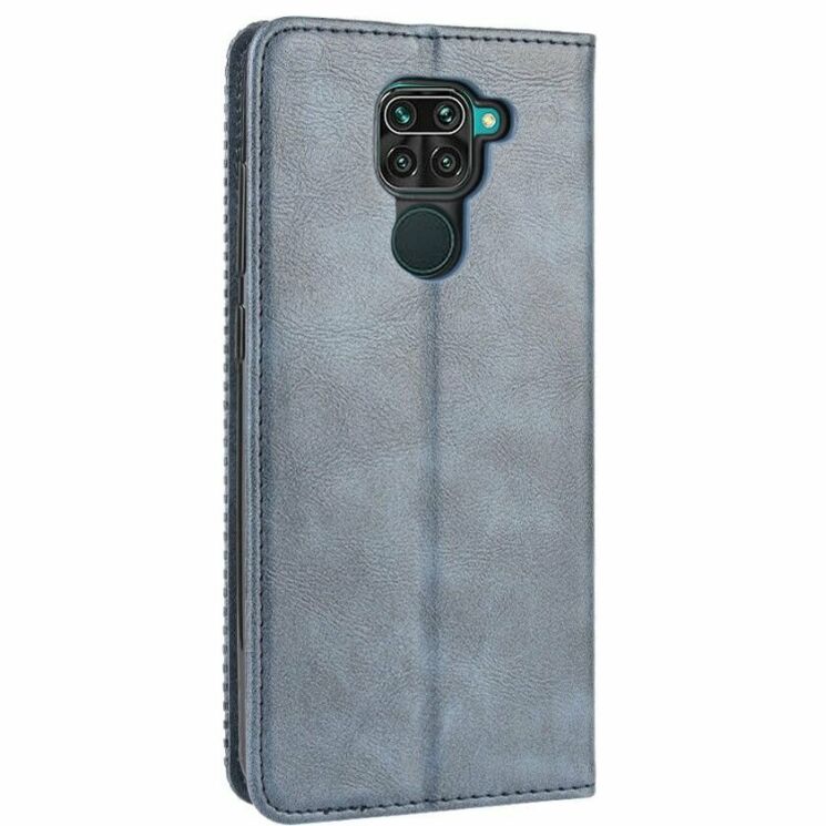 Чохол Deexe Retro Style для Xiaomi Redmi Note 9 - Blue: фото 7 з 11