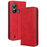 Чохол-книжка Deexe Retro Style для ZTE Blade L220 - Red: фото 1 з 7