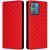Чехол Deexe Rhombus Book для Motorola Edge 40 Neo - Red: фото 1 из 6