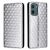 Чохол Deexe Rhombus Book для Motorola Moto G05 / Moto E15 - Silver: фото 1 з 10