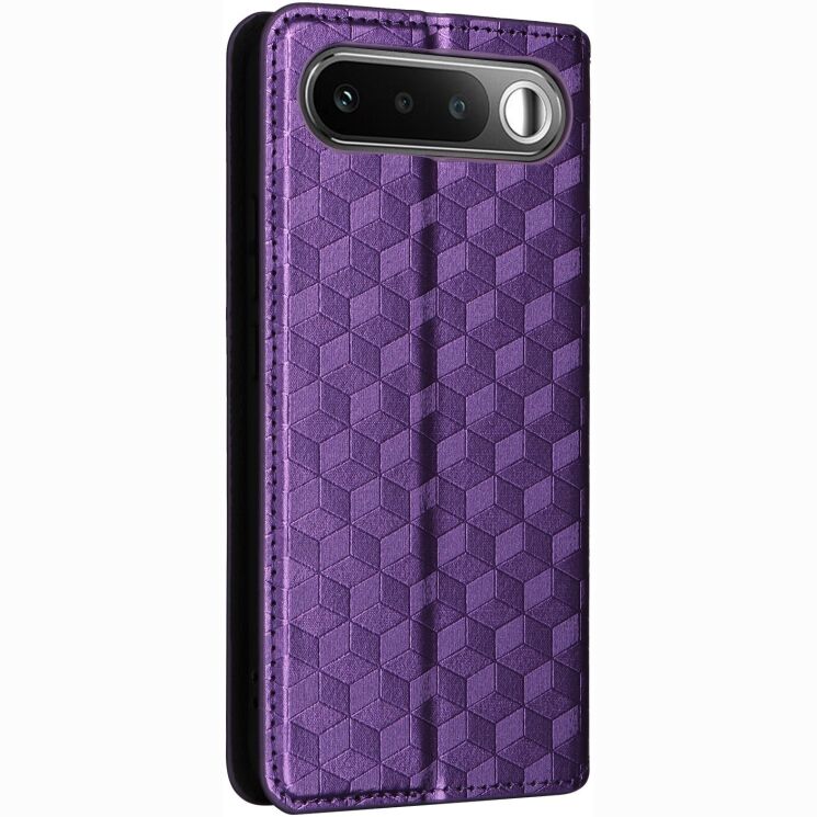 Чохол Deexe Rhombus Book для Realme 16 - Purple: фото 7 з 9