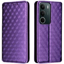Чохол Deexe Rhombus Book для Realme C71 - Purple: фото 1 з 6