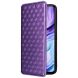Чехол Deexe Rhombus Book для ZTE Nubia V70 Max - Purple (381200V). Фото 6 из 10