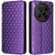 Чехол Deexe Rhombus Book для ZTE Nubia V70 Max - Purple: фото 1 из 10