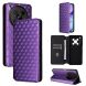 Чехол Deexe Rhombus Book для ZTE Nubia V70 Max - Purple (381200V). Фото 8 из 10