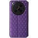 Чехол Deexe Rhombus Book для ZTE Nubia V70 Max - Purple (381200V). Фото 7 из 10