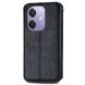 Чохол Deexe Rhombus Wallet для OPPO A3x / A3 / A40m - Black (365326B). Фото 5 з 9