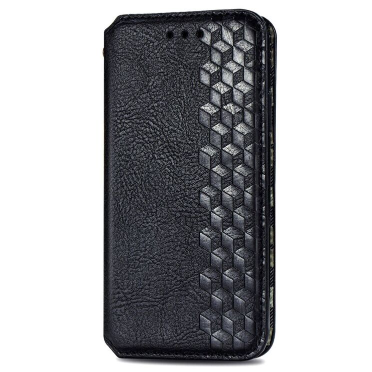 Чохол Deexe Rhombus Wallet для OPPO A3x / A3 / A40m - Black: фото 4 з 9