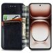 Чохол Deexe Rhombus Wallet для OPPO A3x / A3 / A40m - Black (365326B). Фото 2 з 9