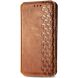 Чехол Deexe Rhombus Wallet для OPPO Reno 16 / 16 Pro - Brown (413215Z). Фото 4 из 12