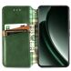 Чехол Deexe Rhombus Wallet для Realme GT 6 - Green (357810G). Фото 2 из 7