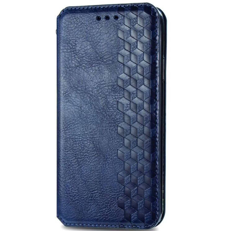 Чехол Deexe Rhombus Wallet для Samsung Galaxy A36 (A366) / A56 (A566) - Blue: фото 4 из 9