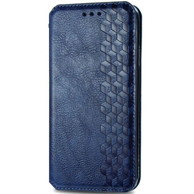 Чехол Deexe Rhombus Wallet для Xiaomi Redmi Note 15 Pro Plus / Poco M8 Pro 5G - Blue: фото 4 из 6