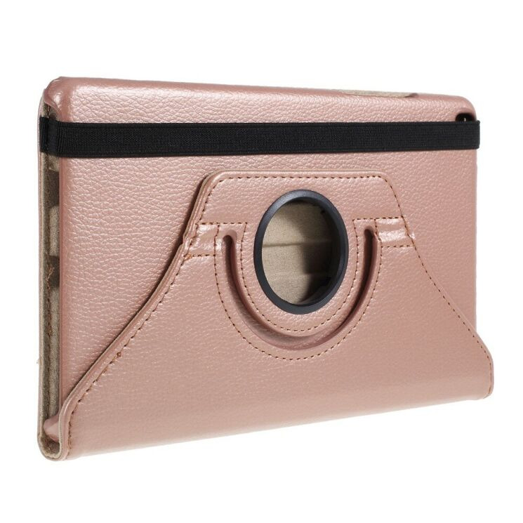 Чохол Deexe Rotation для Samsung Galaxy Tab A 8.0 2019 (T290/295) - Rose Gold: фото 2 з 6