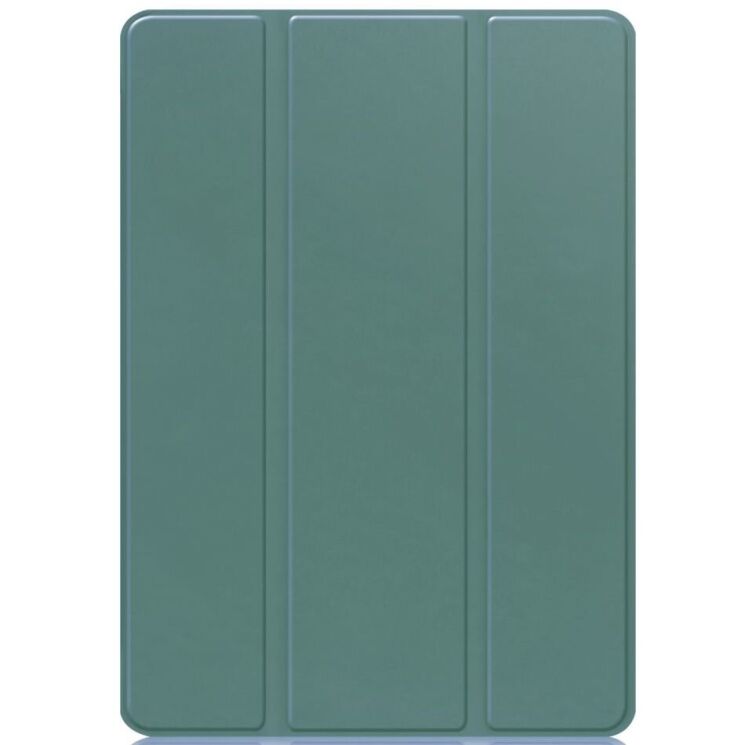 Чохол Deexe Smart Case для Samsung Galaxy Tab S9 FE (X510/516) / Tab S10 FE (X520/526) - Blackish Green: фото 3 з 10