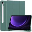 Чохол Deexe Smart Case для Samsung Galaxy Tab S9 FE (X510/516) / Tab S10 FE (X520/526) - Blackish Green (338930DG)
