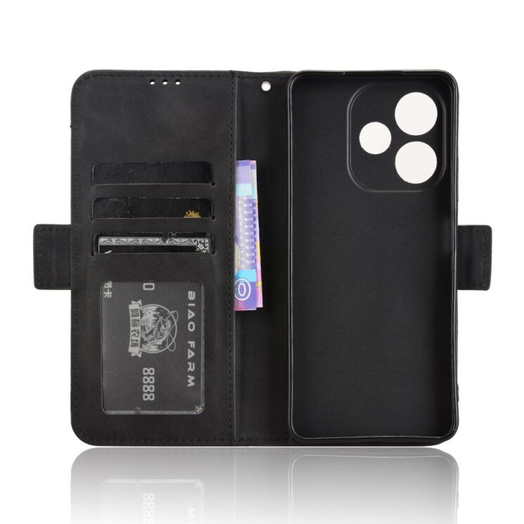 Чехол Deexe Wallet Stand для Oppo A5 Pro (4G/5G) - Black: фото 2 из 7